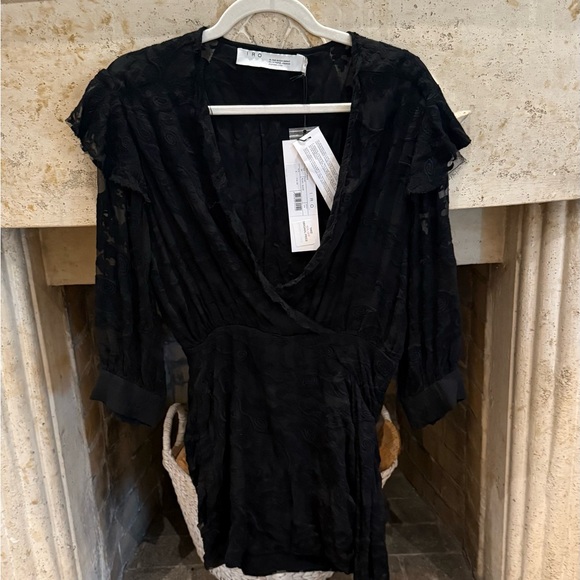 IRO Black Textured Dress - Picture 1 of 3